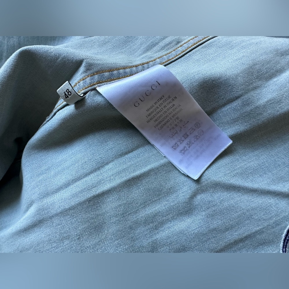 Gucci denim shirt - Picture 3 of 6